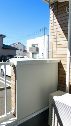 ソレイユ・ルヴァンⅠのバルコニー|陽当たり良好なバルコニーです