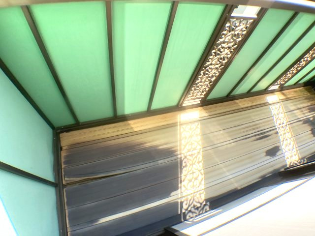 レジデンツ藤のバルコニー