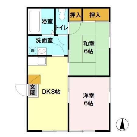 レジデンツ藤の間取り