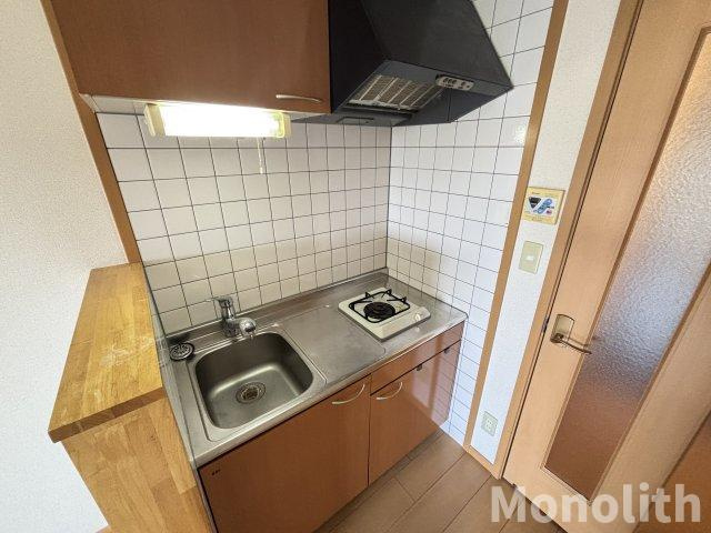 堺市南区豊田の賃貸マンションのキッチン