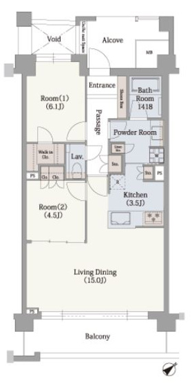 【間取り】 | 文京グリーンコートテラス | 【文京グリーンコートテラス】