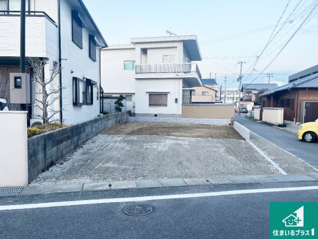 淡路市志筑　新築一戸建ての外観|周辺は落ち着いた街並みの住宅地！子育てがしやすい住環境です！まだ未完成ですが、現地でしかわからない事もございます。是非一度ご覧ください。