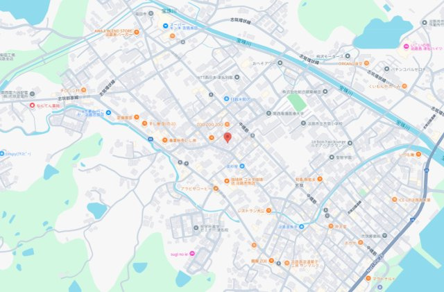 淡路市志筑　新築一戸建ての地図