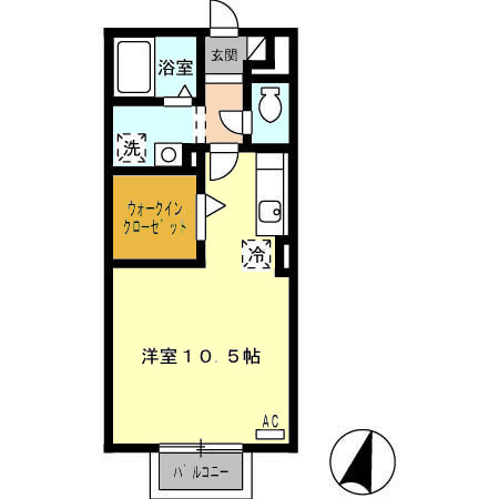 エスポワールの間取り
