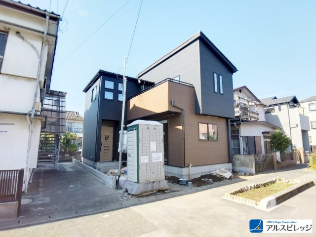 新築／富士見市水谷東14期　全1棟の外観|モダンな外観です