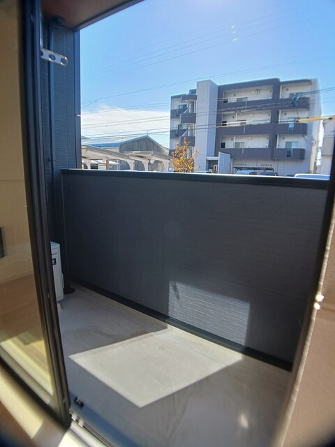 サンモールⅡのバルコニー