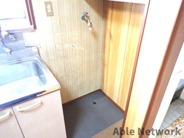 サンライズハイツ（若松中央）の設備|洗濯機置き場