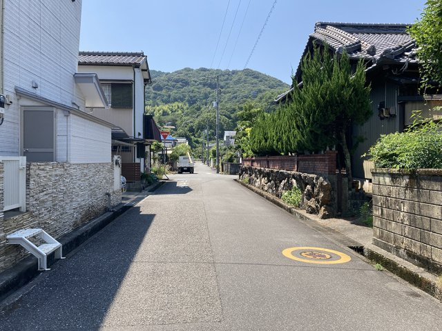 高知市朝倉建売⑯の前面道路含む現地写真
