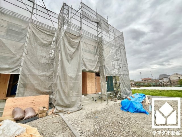 八幡市橋本尻江　第1　8号棟の外観|11月7日　現地写真更新