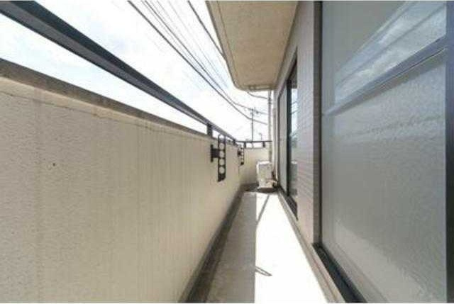 ヴェルドミール白糸台のバルコニー