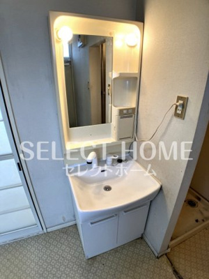 【独立洗面台】 | グリーンハイツＢ | 独立洗面台で身支度をすべて済ませてしまいましょう