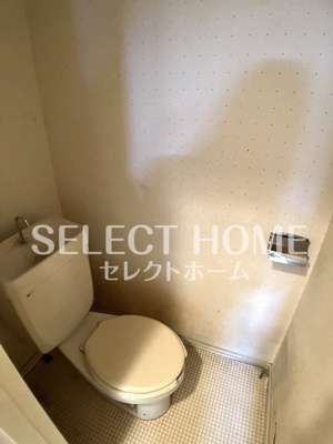 【トイレ】 | グリーンハイツＢ | 清潔感のあるトイレです