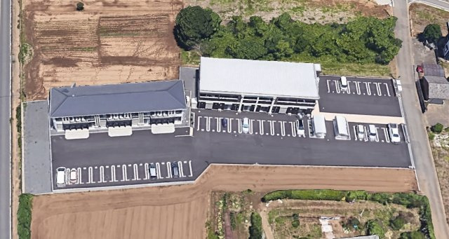 ラスターメールBの駐車場|駐車場完備です