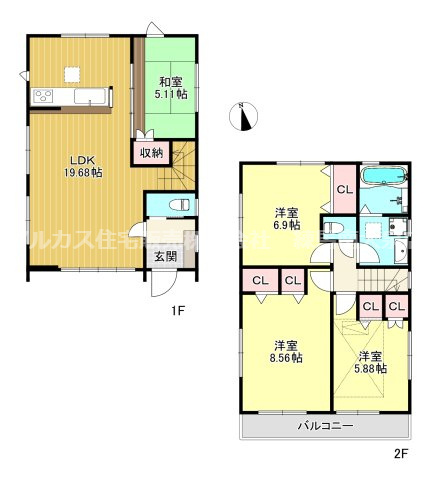 練馬区関町北3丁目　新築一戸建　西武新宿線　東伏見