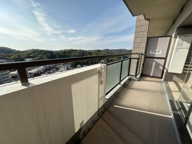 シーアイマンション須磨エクシードのバルコニー