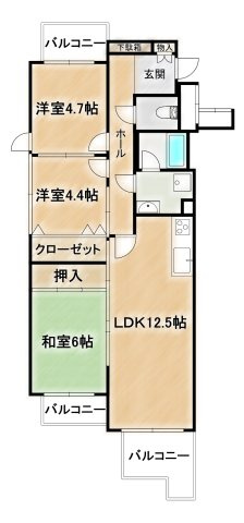 グランドメゾン上野公園の間取り