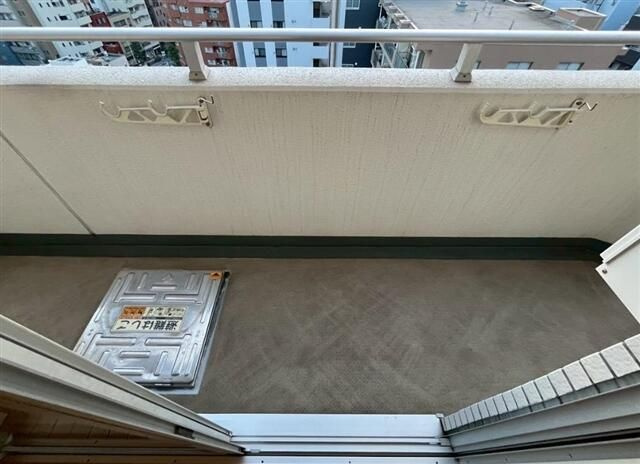 リヴシティ上野入谷グロースのバルコニー