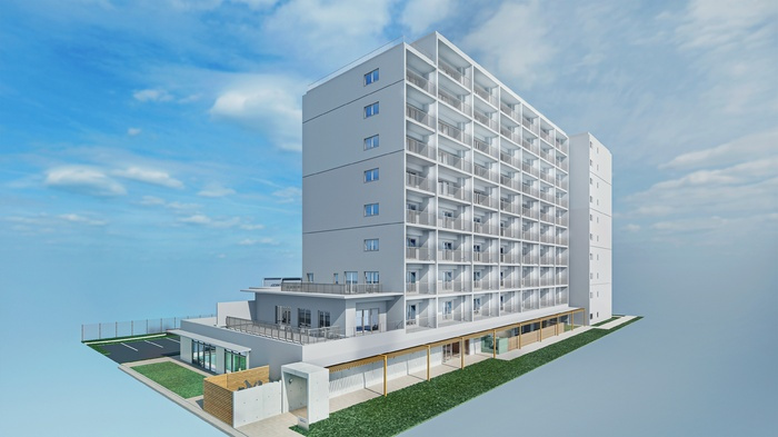 リーラ横浜川和町の外観|物件の外観です