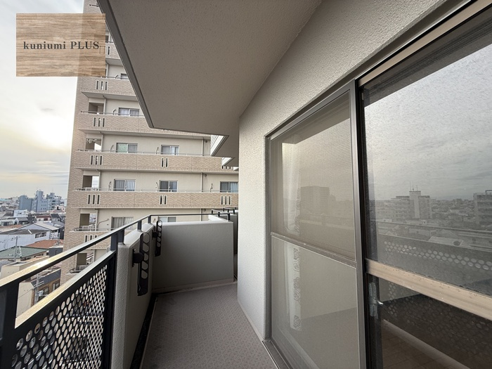 グランドメゾン小阪のバルコニー