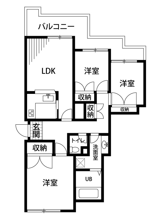 グランドメゾン小阪の間取り