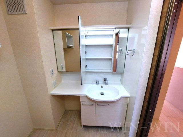 エレガンス三本木の独立洗面台