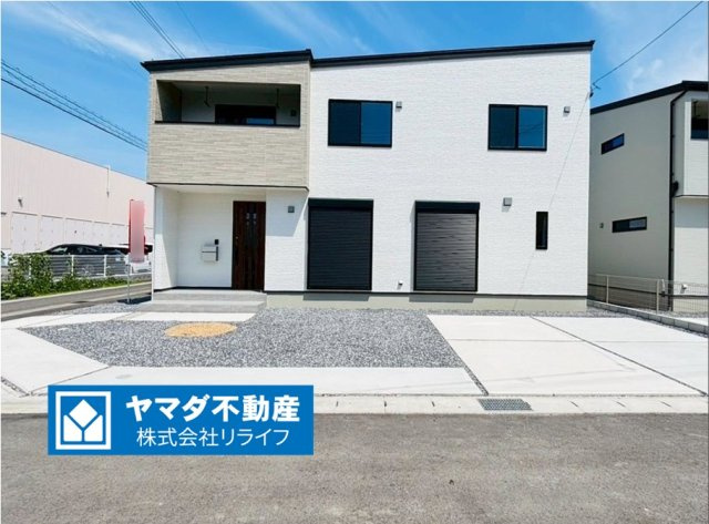 【商談中】ダイマルタウン　羽島市竹鼻町寺東第７　全４区画分譲の外観|■A棟
■YAMADA電機の　ヤマダ不動産　株式会社リライフ　岐阜店■
いつでもお問合わせ下さい。