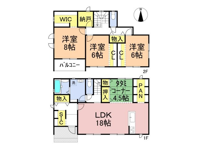 ダイマルタウン　羽島市竹鼻町寺東第７　全４区画分譲の間取り|■A棟　■ヤマダ不動産　株式会社リライフ　
■夢のマイホーム購入をフルサポートします！