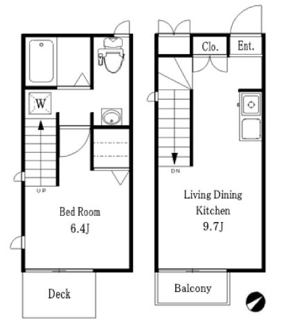 【間取り】 | ＨＡＬＥ　ＴＥＲＲＡＣＥ