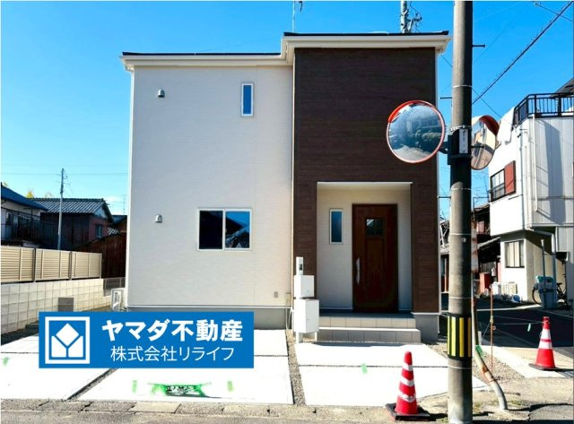 リーブルファイン　羽島市竹鼻町狐穴第２　全2区画分譲の外観|■２号棟
■YAMADA電機の　ヤマダ不動産　株式会社リライフ　岐阜店■
省エネ・耐震性◎の一建設の家。　
日本の風土に調和する木造軸組工法。フラット３５はＳＡを取得！１０年間の金利優遇あり！　