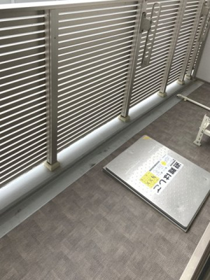 【バルコニー】 | パークキューブ新板橋 | ※写真は同タイプ住戸です。