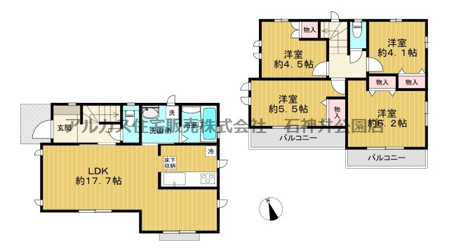 西東京市柳沢３丁目　新築一戸建　西武新宿線　西武柳沢
