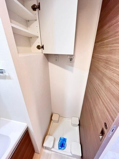 世田谷区三軒茶屋２丁目の賃貸マンションのエントランス|■室内洗濯機置き場
