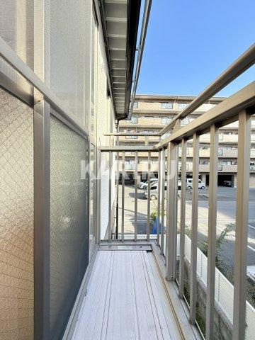 グランパルク　Ａのバルコニー