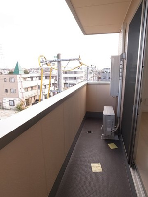 【バルコニー】 | ソレイユ津田沼 | ※同物件他部屋の参考写真