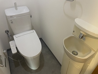 シンセアーマンション・菊陽の杜のトイレ|トイレ交換済です