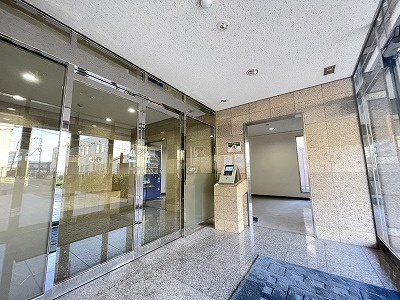 シンセアーマンション・菊陽の杜のその他共用部分|エントランスはオートロックなので安心です