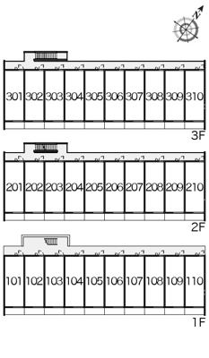 【区画図】 | クレイノオケイルSecond | 画像3