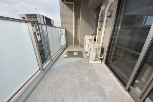 アーバネックス新町Ⅰのバルコニー