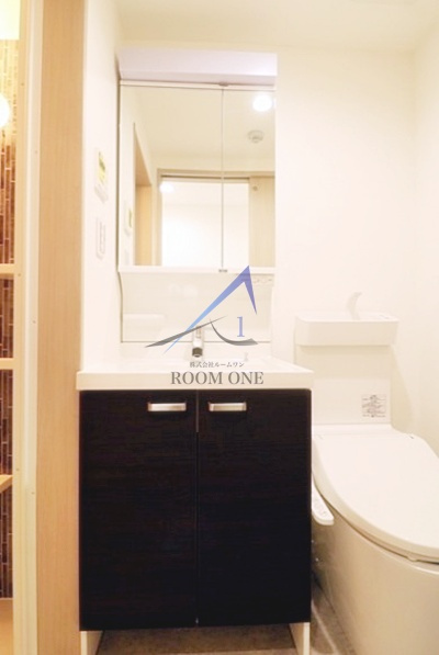 ジュネ谷中の洗面所|洗面台です。