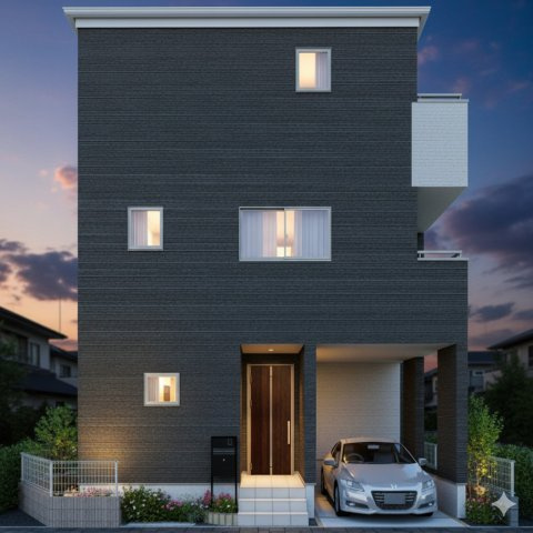 三郷市戸ケ崎3丁目　新築戸建　全1棟