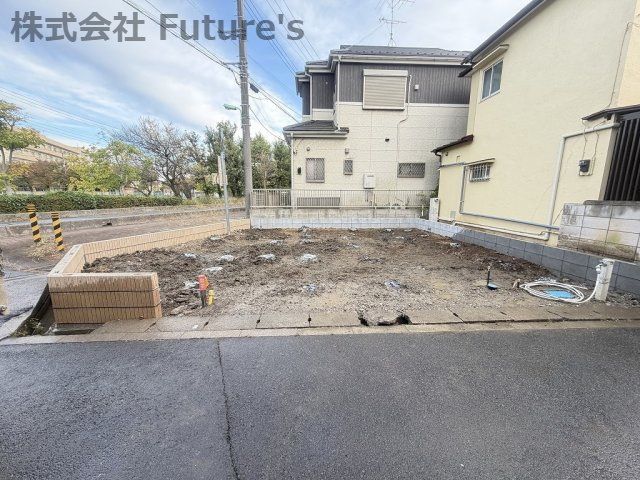 三郷市戸ケ崎3丁目　新築戸建　全1棟の外観|現地の写真になります。