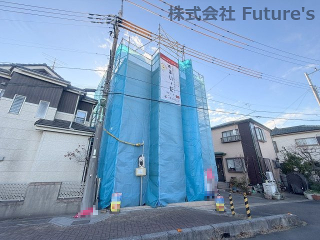 三郷市戸ケ崎3丁目　新築戸建　全1棟の外観|現地の写真になります。