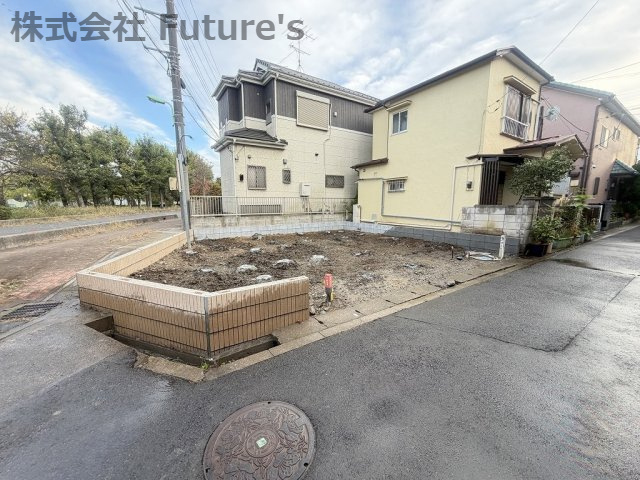 三郷市戸ケ崎3丁目　新築戸建　全1棟の外観|現地の写真になります。