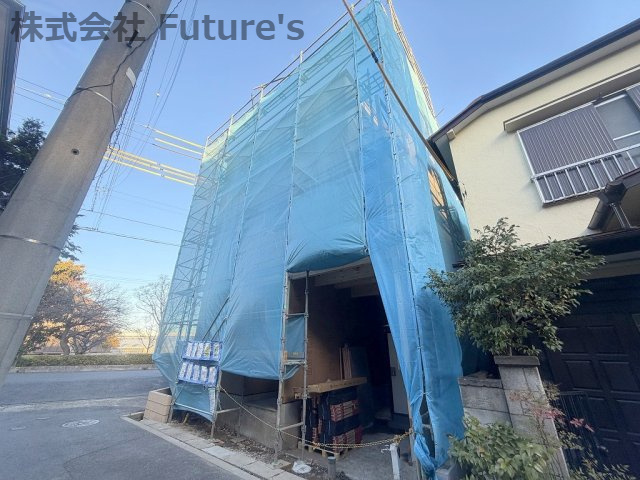 三郷市戸ケ崎3丁目　新築戸建　全1棟の外観|現地の写真になります。