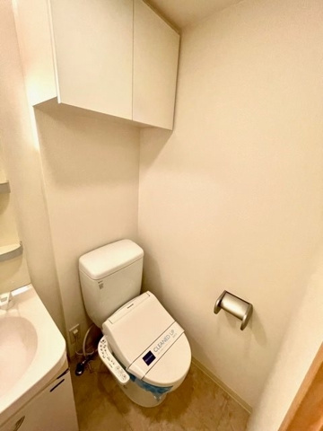 新品家具付きマンション亀沢9(KaGood東京)のトイレ