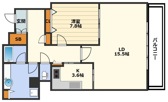OAPレジデンスタワー西館の間取り