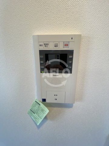 レジディア玉造　中道小学校区のセキュリティ|レジディア玉造　TVモニター付きインターホン