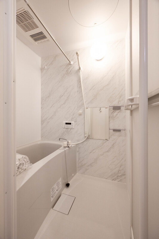 川崎市多摩区中野島６丁目のアパートの浴室