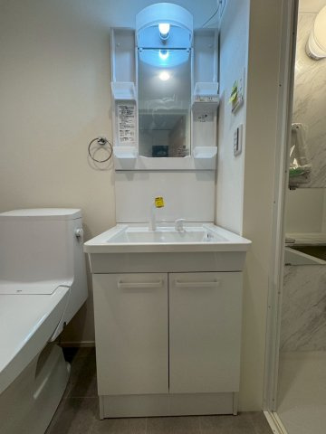 川崎市多摩区中野島６丁目のアパートの洗面所