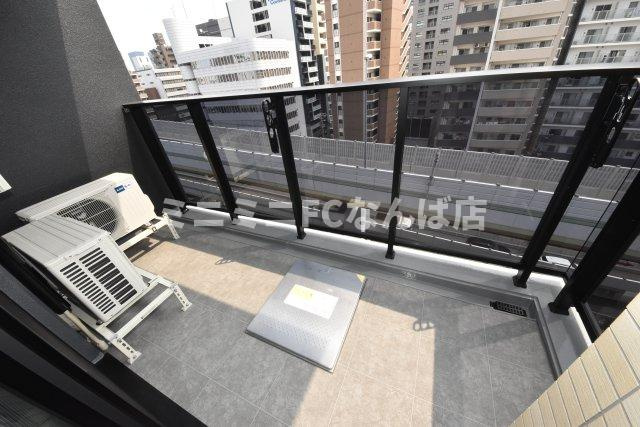 ルフォンプログレ新町のバルコニー